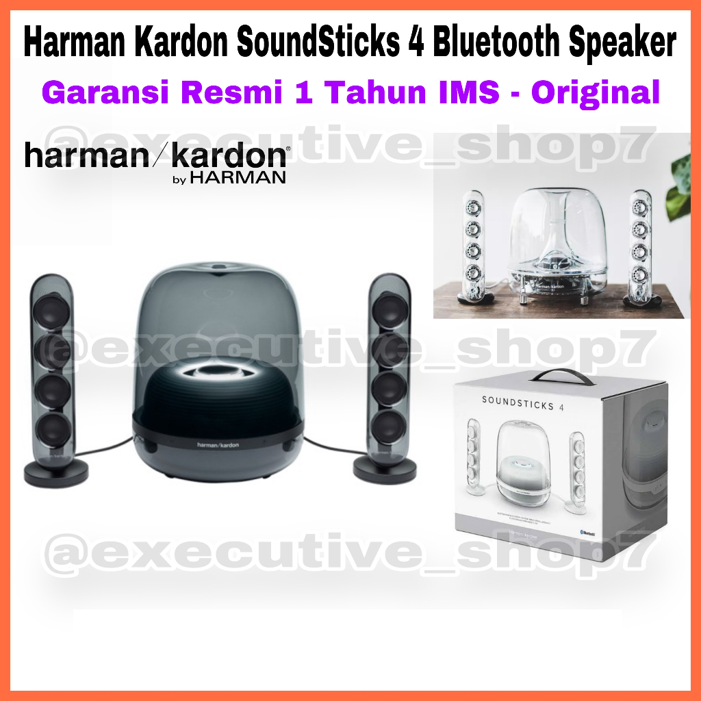 Jual Harman Kardon SOUNDSTICKS 4 Garansi Resmi IMS Original Shopee