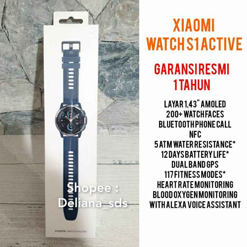 Jual Xiaomi Watch S1 Active Terlengkap & Harga Terbaru Desember