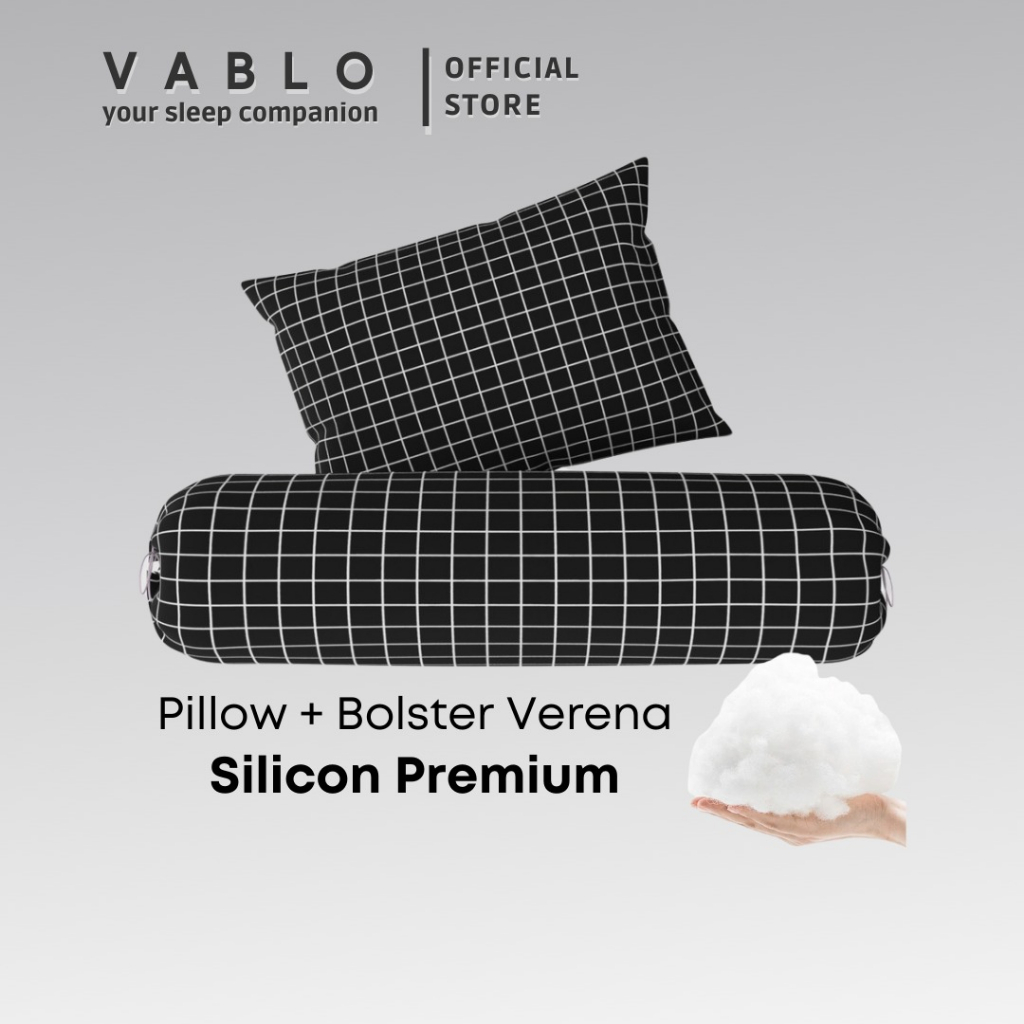 Jual PROMO Buy 1 get 1 - Vablo Verena bantal dan guling sillicone ...