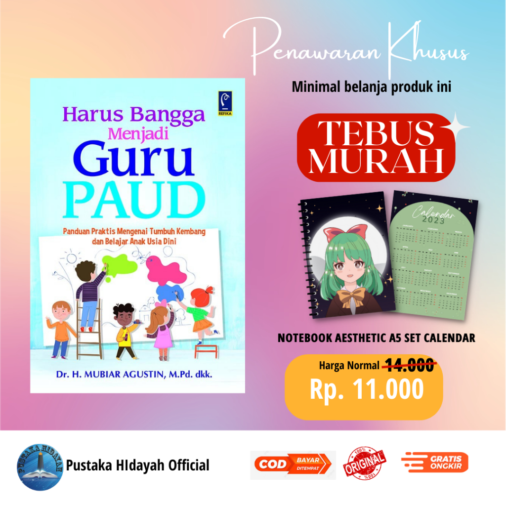 Jual Buku Harus Bangga Menjadi Guru Paud Mubiar Agustin Buku Pendidikan Buku Pembelajaran