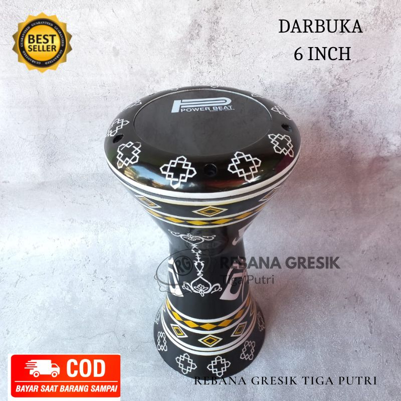 Jual Darbuka Hadroh Asli Ukuran 6 inch Shopee Indonesia