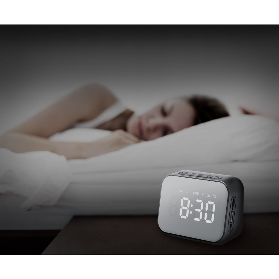 Jual Oraimo SoundView Wireless Bluetooth Speaker Smart Alarm Clock OBS ...