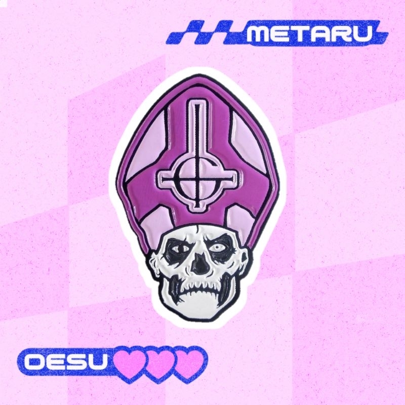 Jual ENAMEL PIN PAPA EMERITUS | Shopee Indonesia