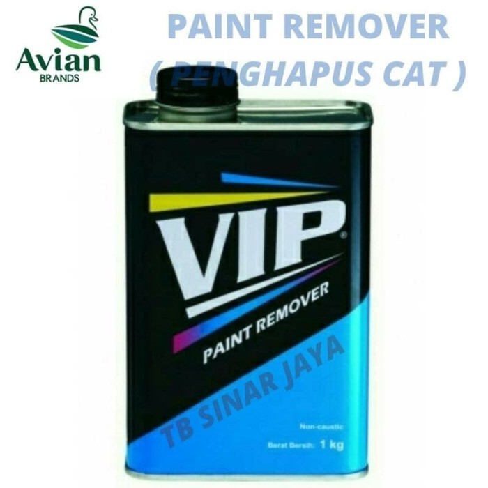 Jual VIP Paint Remover 1 KG Soda Api Cair Perontok Pengelupas Cat ...