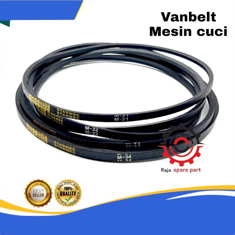 Jual VANBELT MESIN CUCI TIPE M | FAN BELT M18 M28 M34 | KARET VANBEL ...