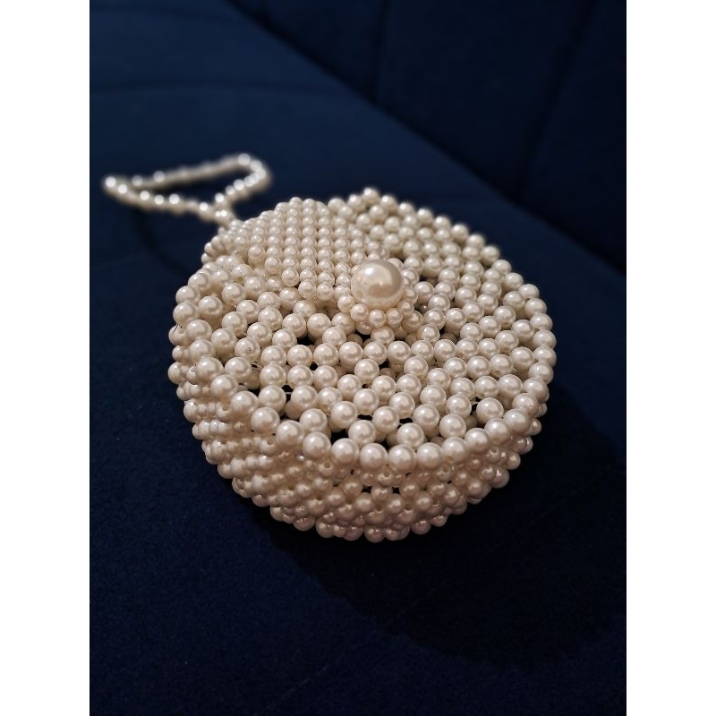 Jual Obelia Bag/ Tas Manik/ Tas Mutiara/ Bead Bag/ À | Shopee Indonesia