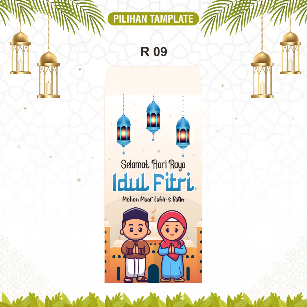Jual Amplop Idul Fitri | Angpau Idul Fitri | Amplop THR | Shopee Indonesia