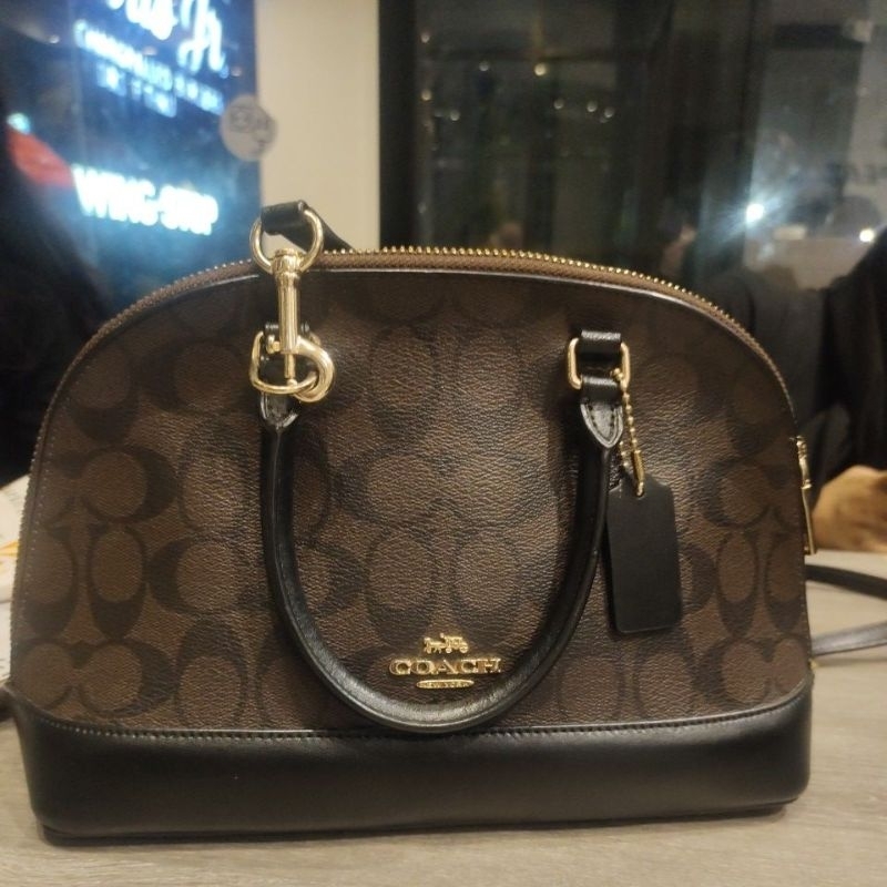 Jual Coach Sierra Satchel Large Black - Kota Tangerang Selatan