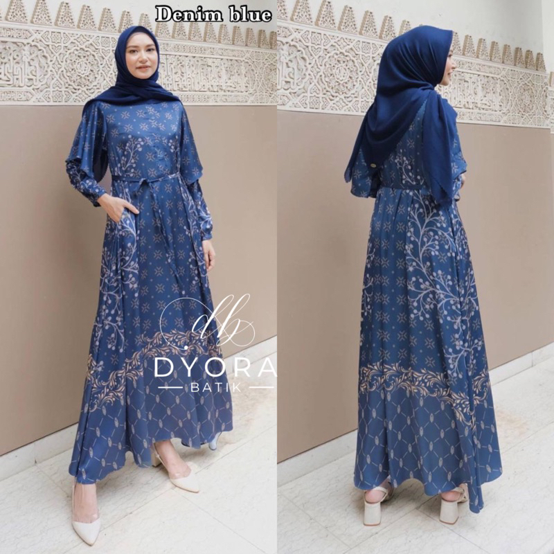 Jual Gamis Raya M/L/XL/XXL/JUMBO Gamis Seragaman Raya Kondangan Muslim ...