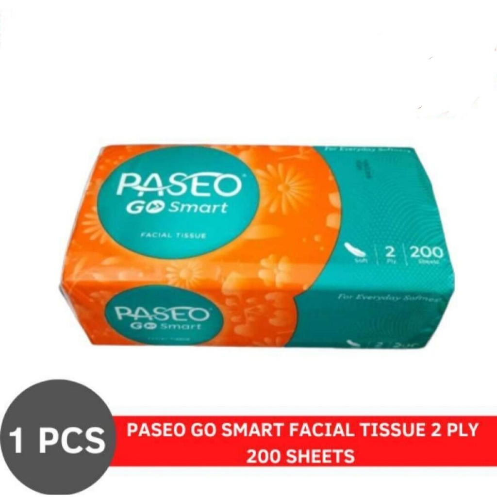 Jual TISU PASEO SMART 250'S DAN GO SMART 200'S | Shopee Indonesia