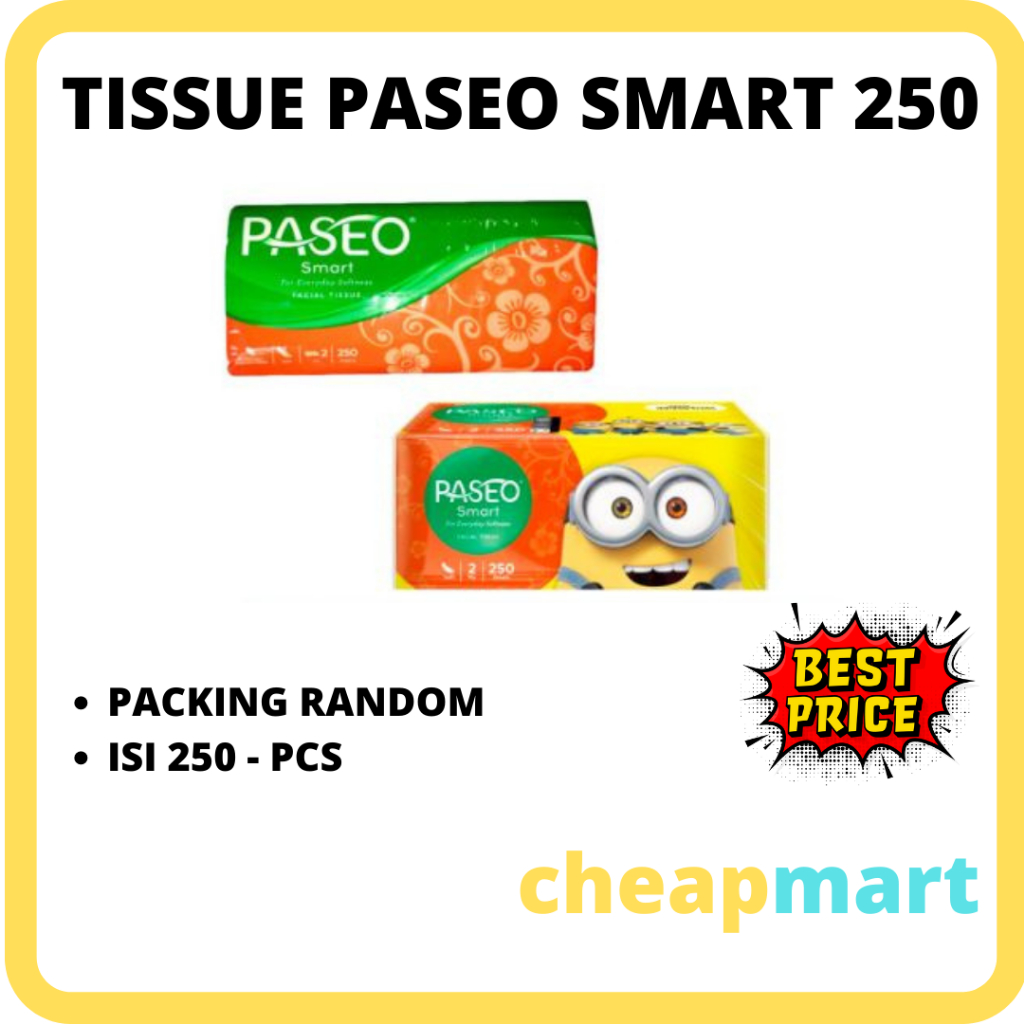 Jual Paseo Smart Facial Tissue Soft Pack Gt Orange Sheet Random Shopee Indonesia