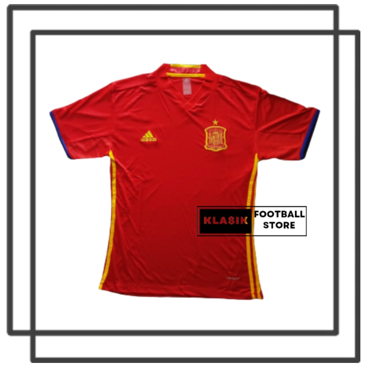 Jual Jersey Bola Spanyol Home Worldcup New Soccer Jersey