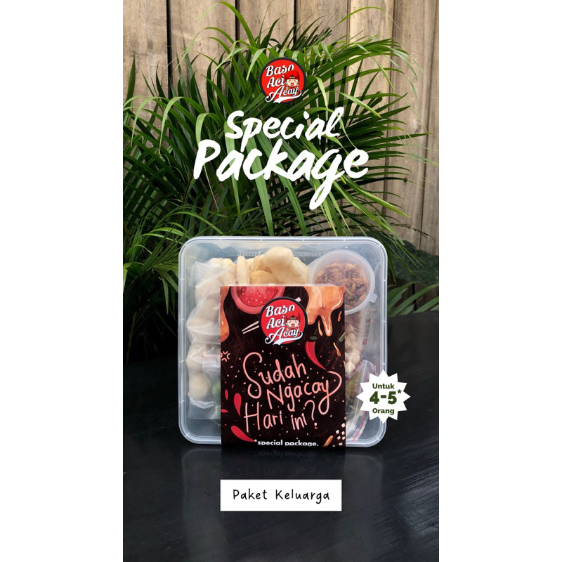 Jual Baso Aci Paket Keluarga Shopee Indonesia