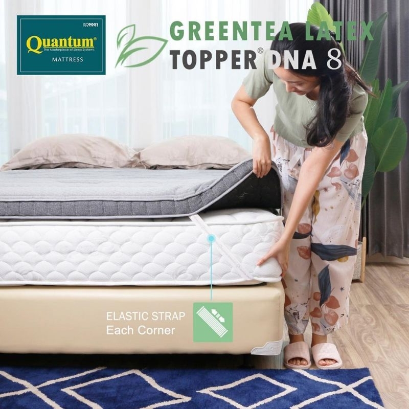 Jual custom topper Green tea dna 8cm 150x200cm Shopee Indonesia