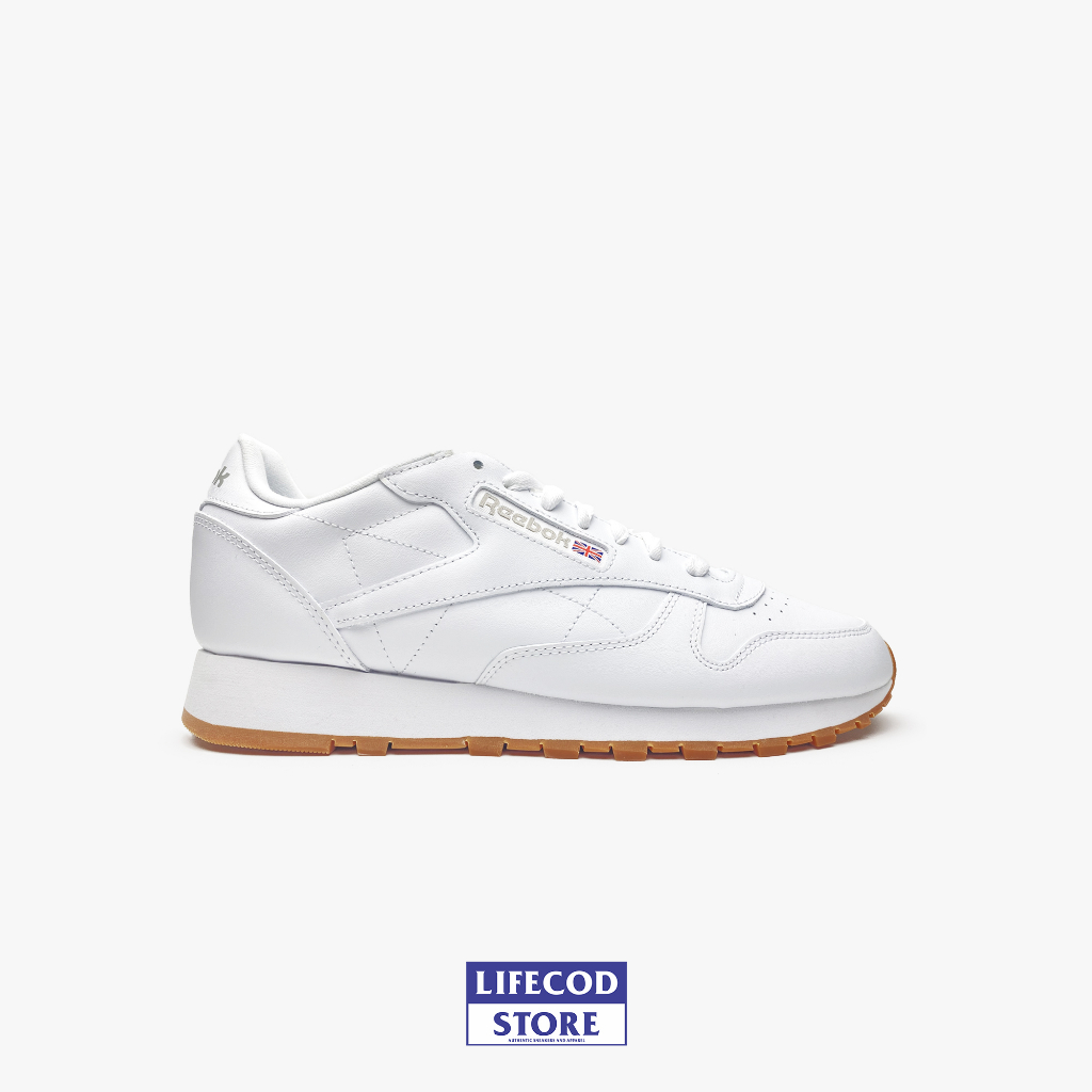 Jual Sepatu Sneakers Reebok Classic Leather White Gum GY0952 Original ...
