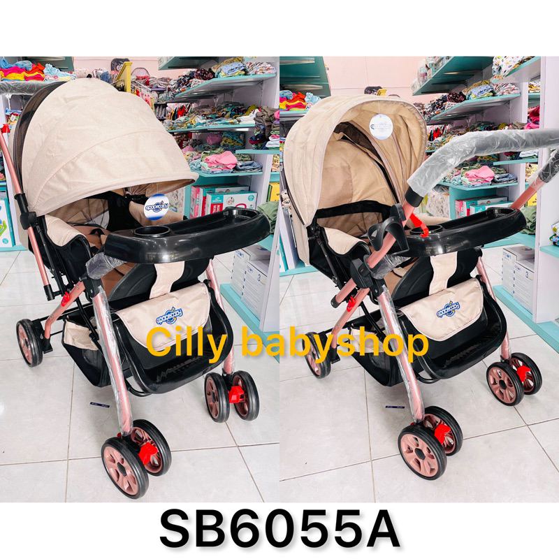Jual Stroller kereta dorong bayi Spacebaby SB6033 SB 6055 SB6055