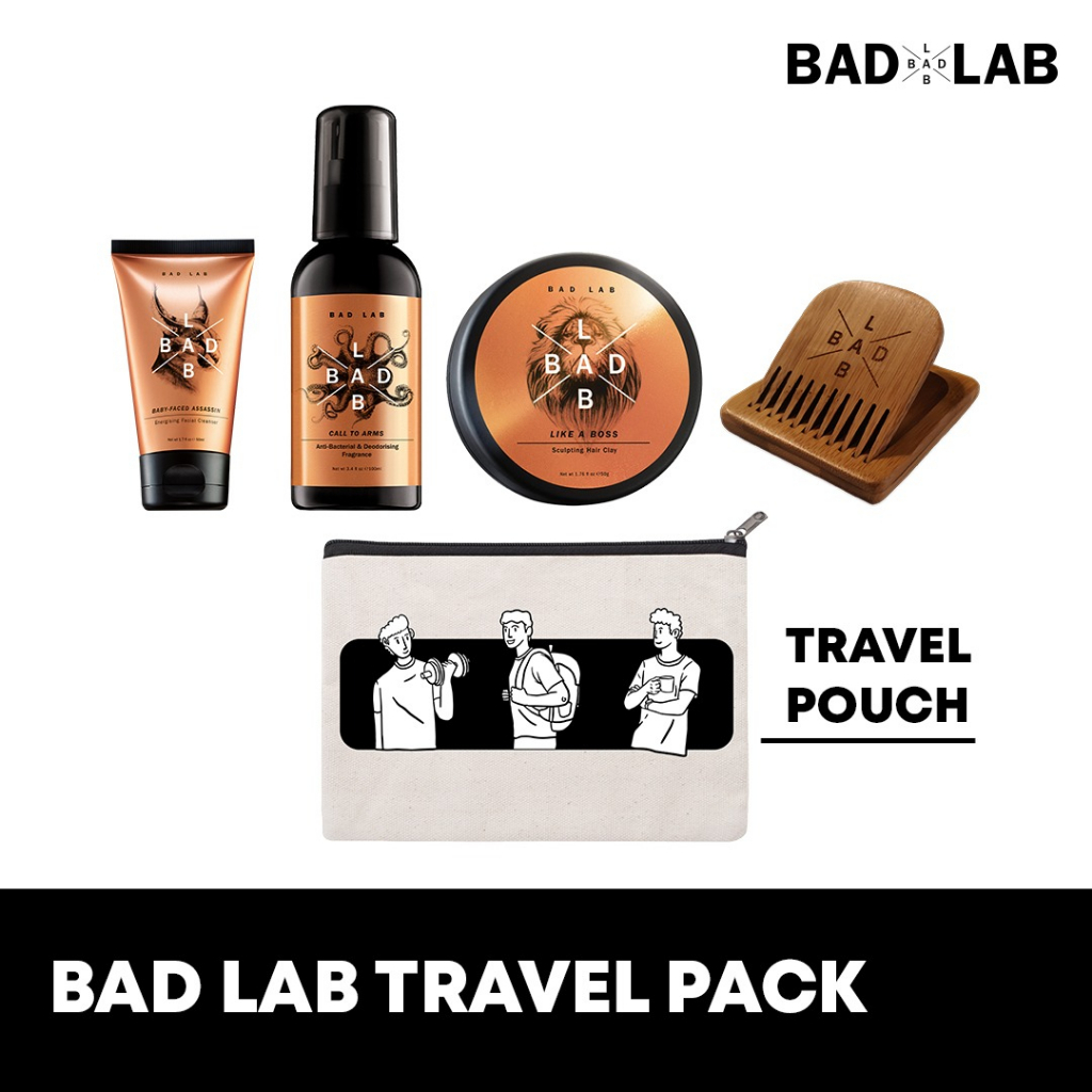 Jual BAD LAB TRAVEL PACK (Pembersih rambut, wajah, dan tubuh yang ...