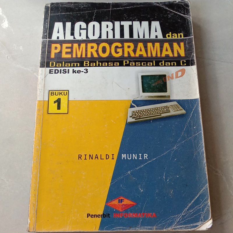 Jual Algoritma Dan Pemrograman Dalam Bahasa Pascal Dan C Edisi 3 Jilid ...