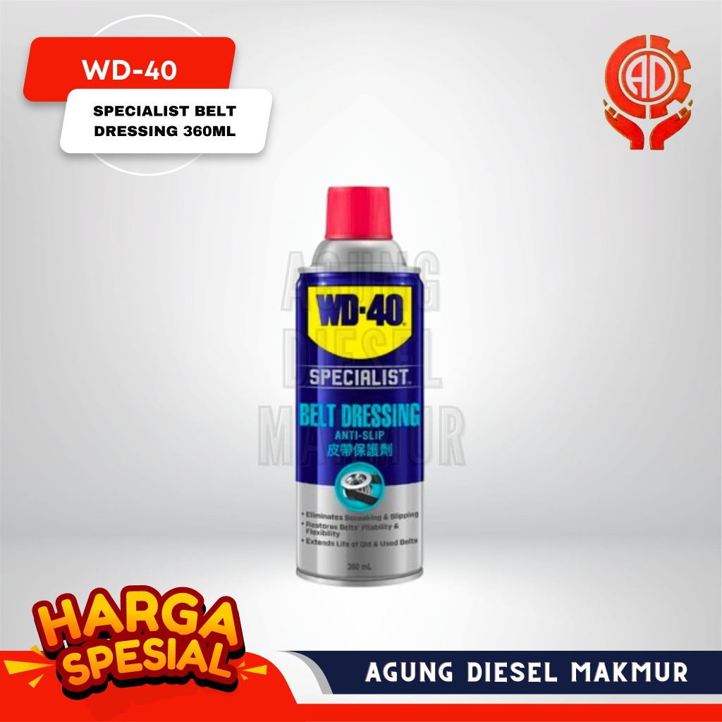 Jual WD40 Specialist Belt Dressing Anti Slip 360ml Shopee Indonesia
