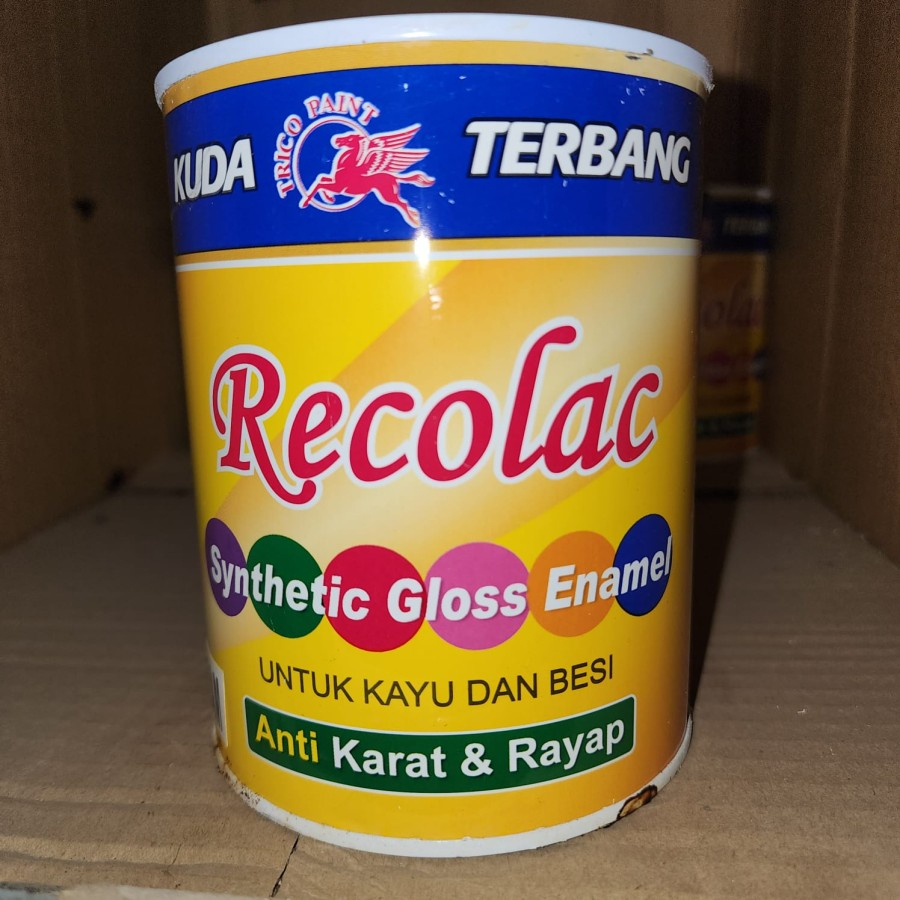 Jual Recolac Cat Kuda Terbang Trico Paint Cat Kayu Dan Besi Shopee