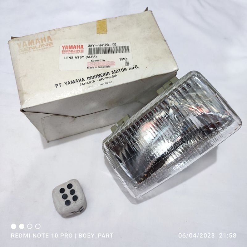 Jual Lampu Headlamp Reflektor Depan Alfa Champ Original Yamaha Nos Shopee Indonesia