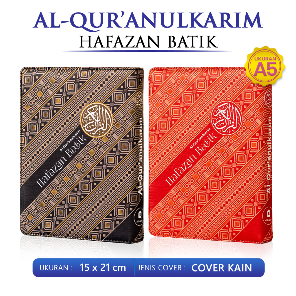 Jual Al Quran Qosbah Hafazan Batik A Blok Warna Terjemahan Perkata