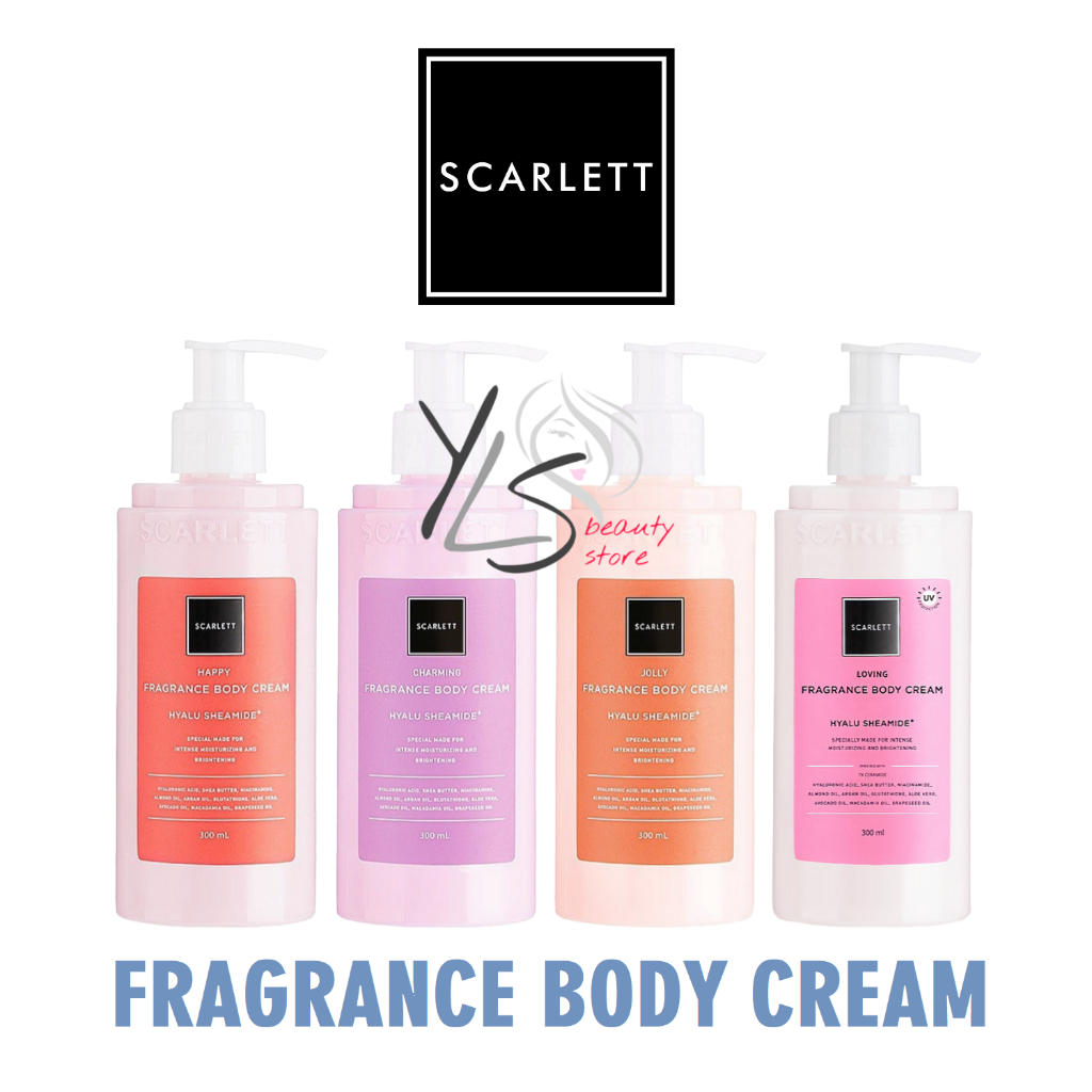 Jual SCARLETT WHITENING BODY CREAM TERDAFTAR BPOM BODY CREAM