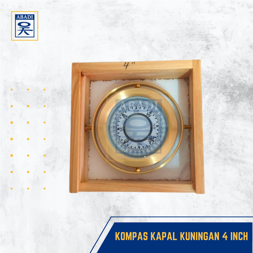 Jual Kompas Kapal Kuningan 4 Inch Shopee Indonesia