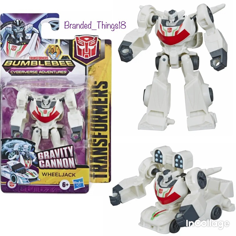 Jual Transformers Cyberverse Bumblebee Gravity Cannon Wheeljack Robot