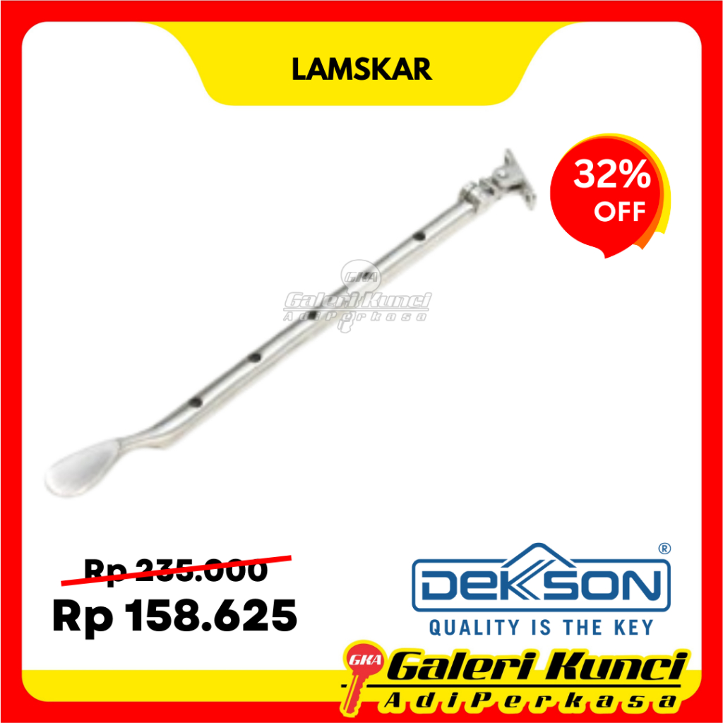 Jual Lamskar Dekson Dekkson RMS DKS WH 010 SSS Ramskar Lubang | Shopee ...