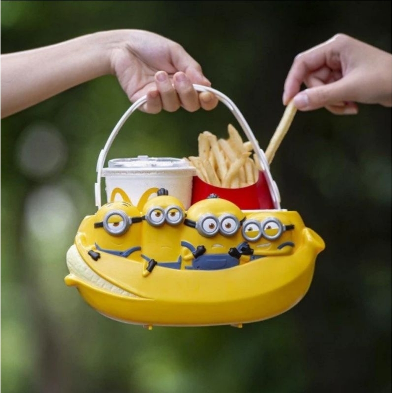 Jual Minion Tray Minion Carrier Minions Wadah Tempat Minum Makan ...
