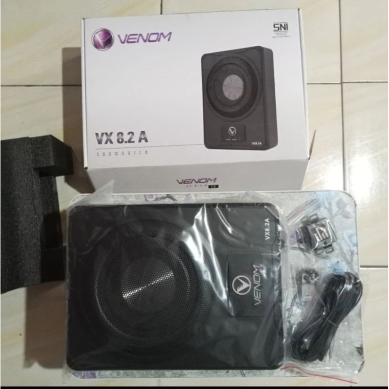 Jual Speaker Mobil Subwoofer Bawa Kolong Jok Venom Vx A Shopee