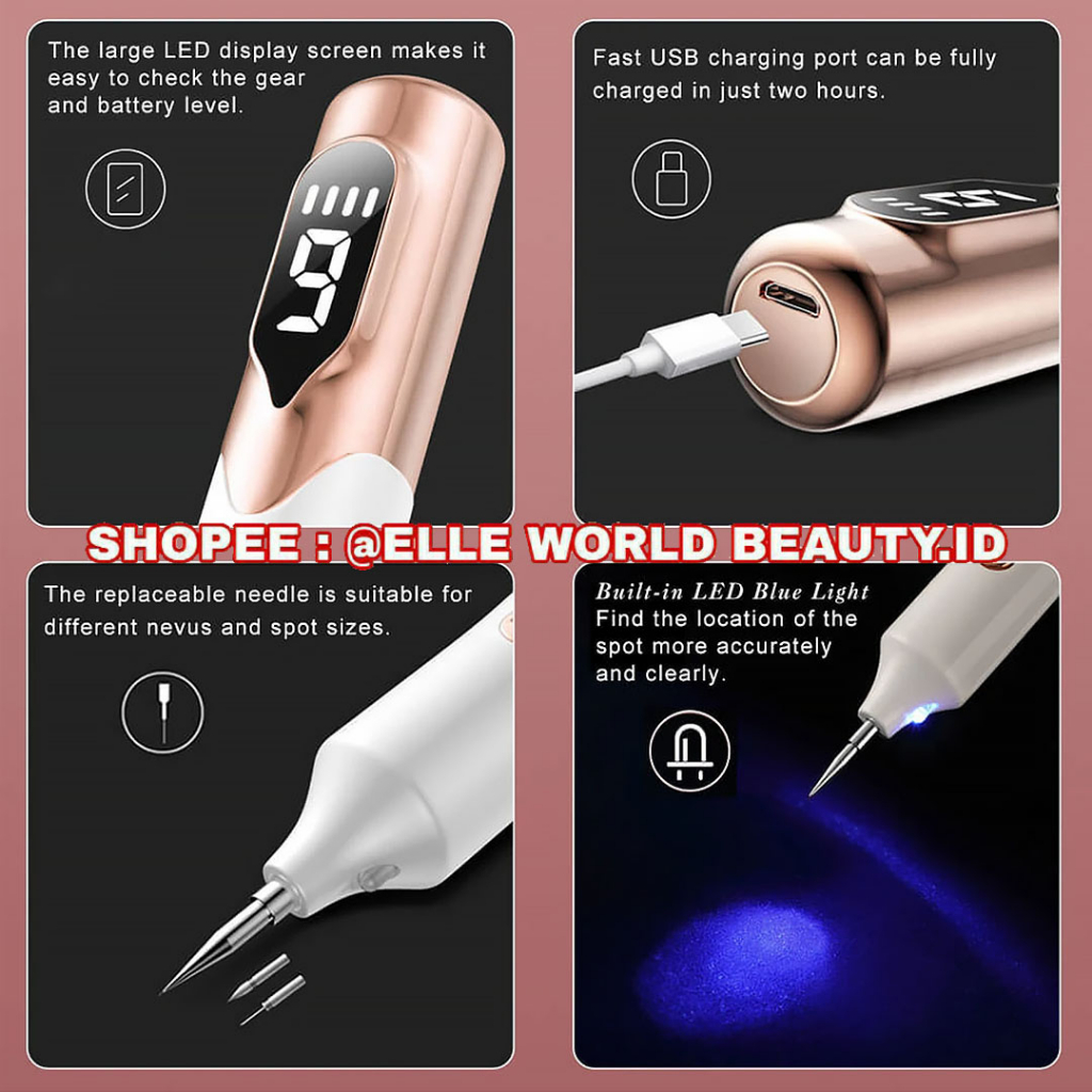 Jual ORIGINAL - CAUTER ALAT LASER PENGHILANG FLEK TAHI LALAT TATO ...