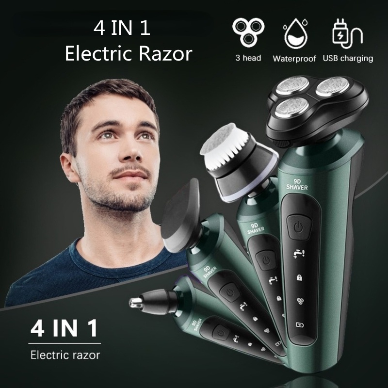 Jual Rz Cukur In Shaver Elektrik Alat Cukur Jenggot Kumis Pria Nose Hair Trimmer