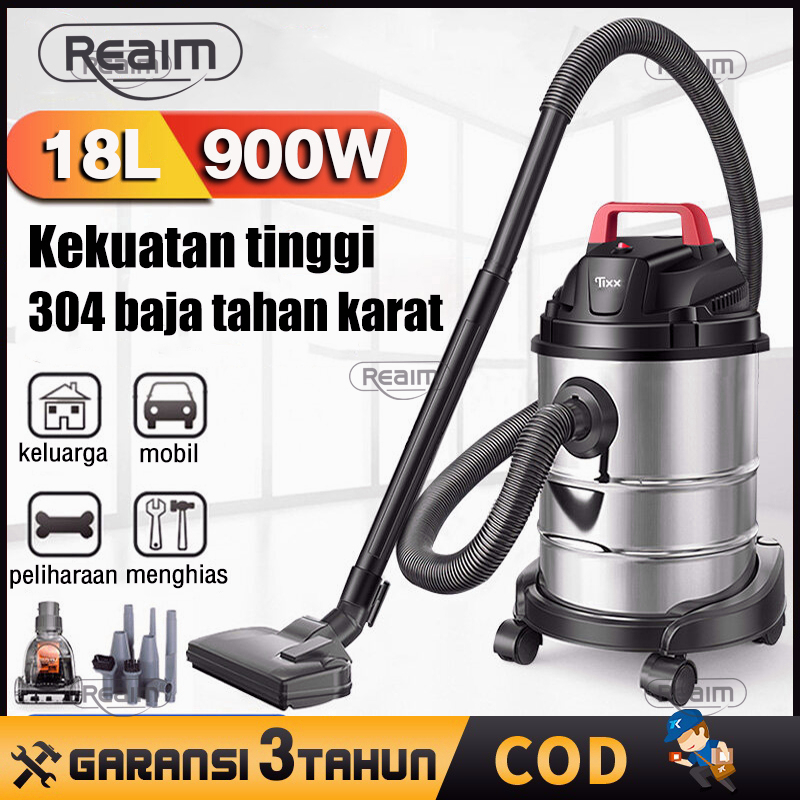 Jual Vacum Cleaner 18L Vakum/Air Hisap/Blower 3In1 Penyedot Debu Tiup ...