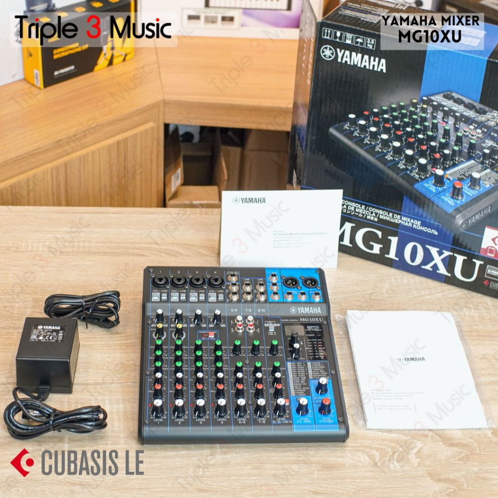 Jual Yamaha Mixer AUDIO MG10Xu / MG10Xu / MG 10Xu usb ORIGINAL GARANSI