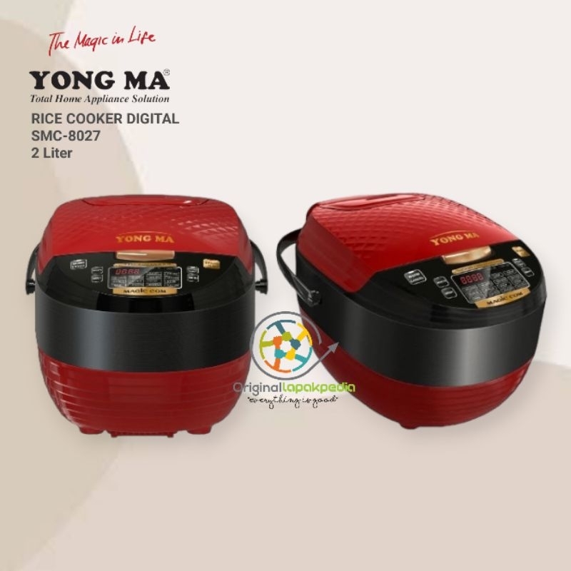 Jual Rice cooker Yongma digital SMC8027 Yong ma penanak nasi