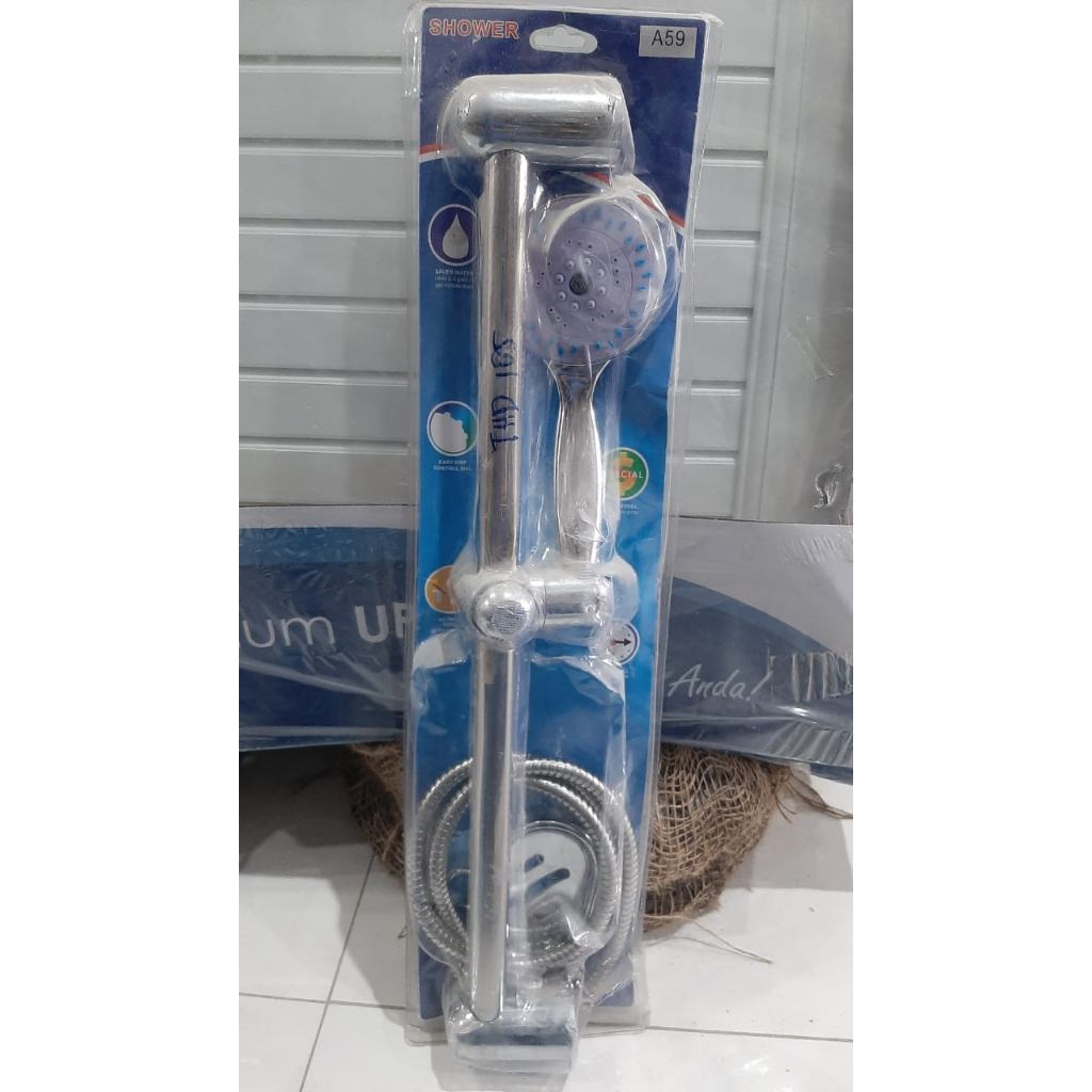 Jual Shower Tiang Bath Shower Tiang Set Full Stainless Merk Shower