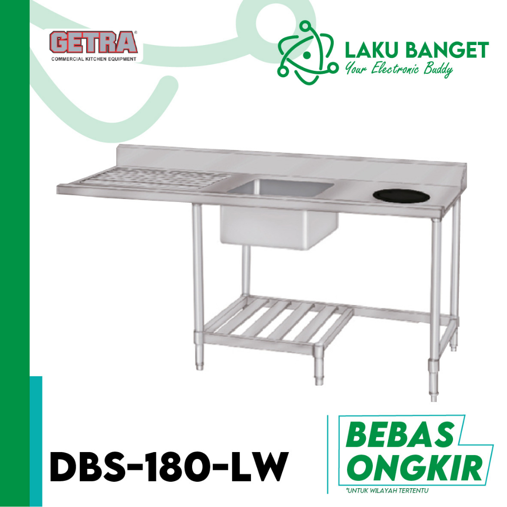 Jual GETRA Dishwasher Blow Sink DBS180LW / DBS 180 LW / DBS180LW