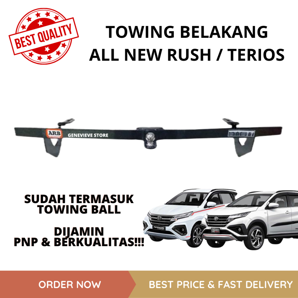 Towing bar toyota deals rush