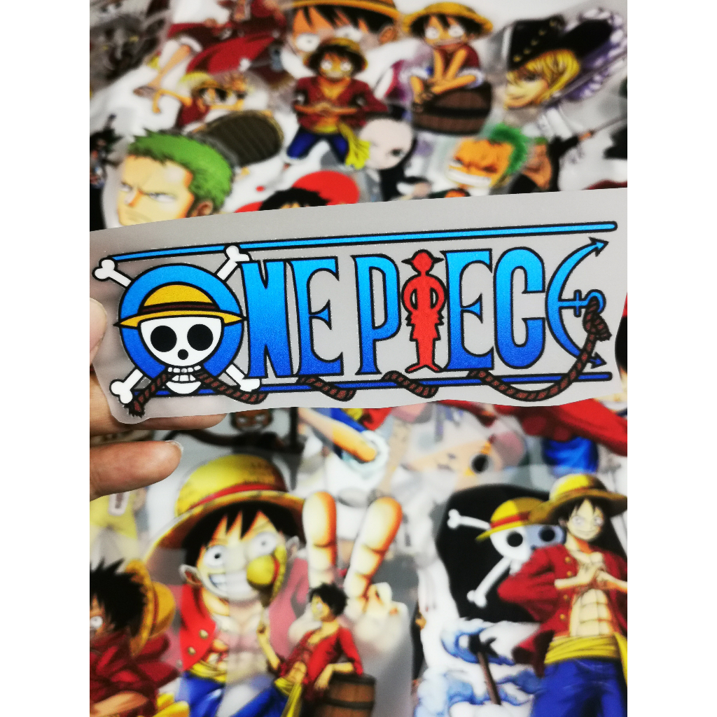 Jual STICKER SABLON SETRIKA DTF ONE PIECE UNTUK KAOS TOTEBAG TOPI ...