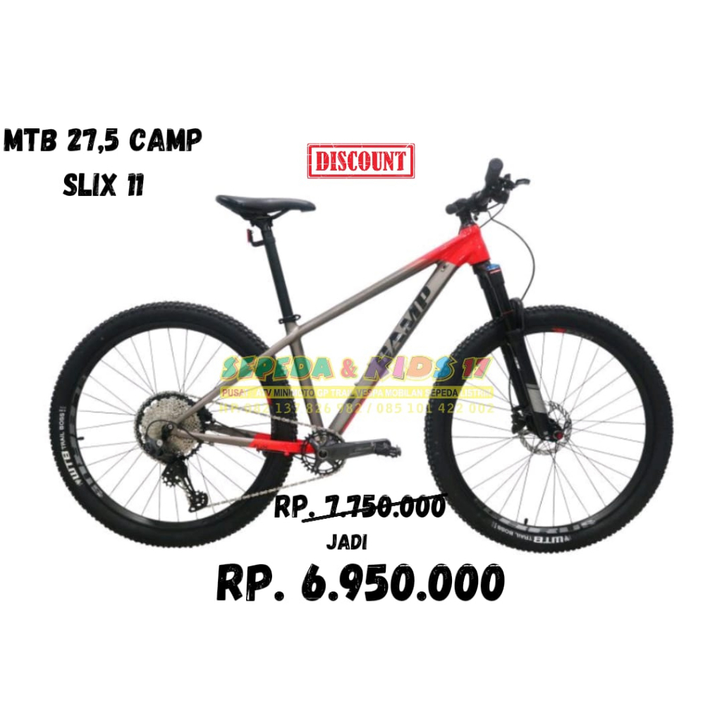 Jual Sepeda Camp Mountain Bike Slix 11 Speed 27,5 inch/sepeda dewasa ...