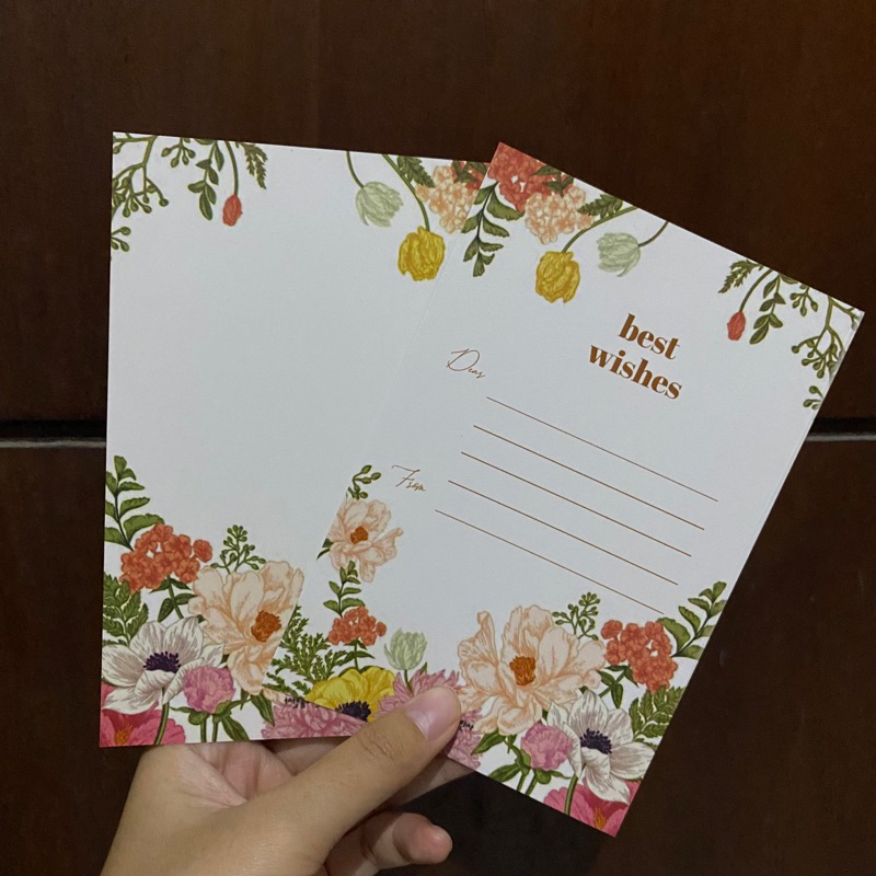 Jual KARTU UCAPAN Greeting Card uk.15x10 cm | Shopee Indonesia