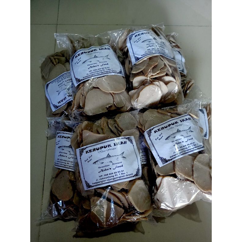 Jual Kerupuk Ikan Khas Sidayu Kg Shopee Indonesia