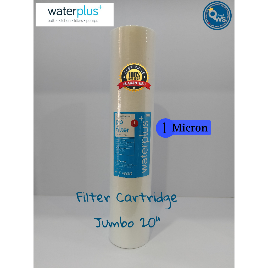 Jual Cartridge Filter Air Waterplus PPS 121 (20") Shopee Indonesia