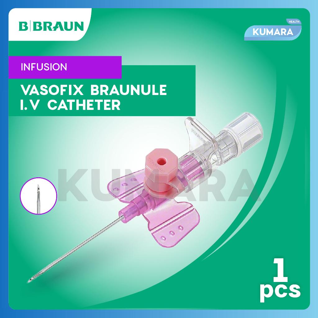 Jual BBRAUN - Vasofix Braunule & Certo IV Catheter With Wing & Port PCS ...