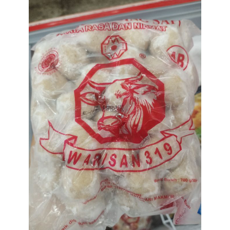 Jual Bakso Warisan 319 Ab 50 Pcs Shopee Indonesia