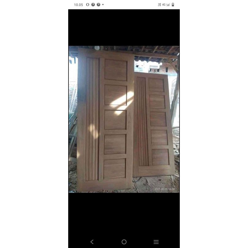 Jual pintu jati minimalis | Shopee Indonesia