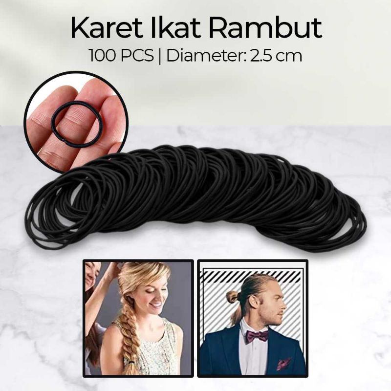 Jual Karet Ikat Rambut 100 PCS | Shopee Indonesia
