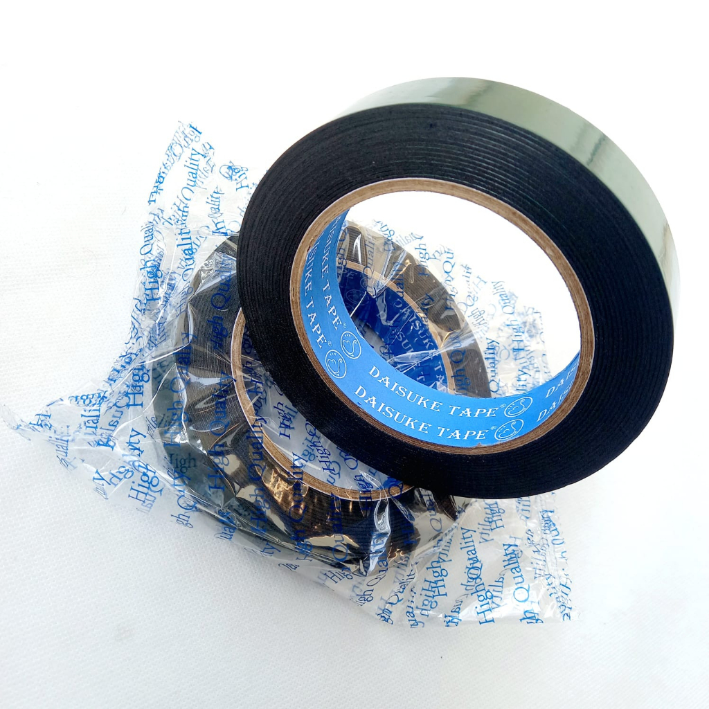 Jual Double Tape Foam Mm X Meter Selotip Isolasi Sisi Dobel Tape Eva Foam Shopee Indonesia